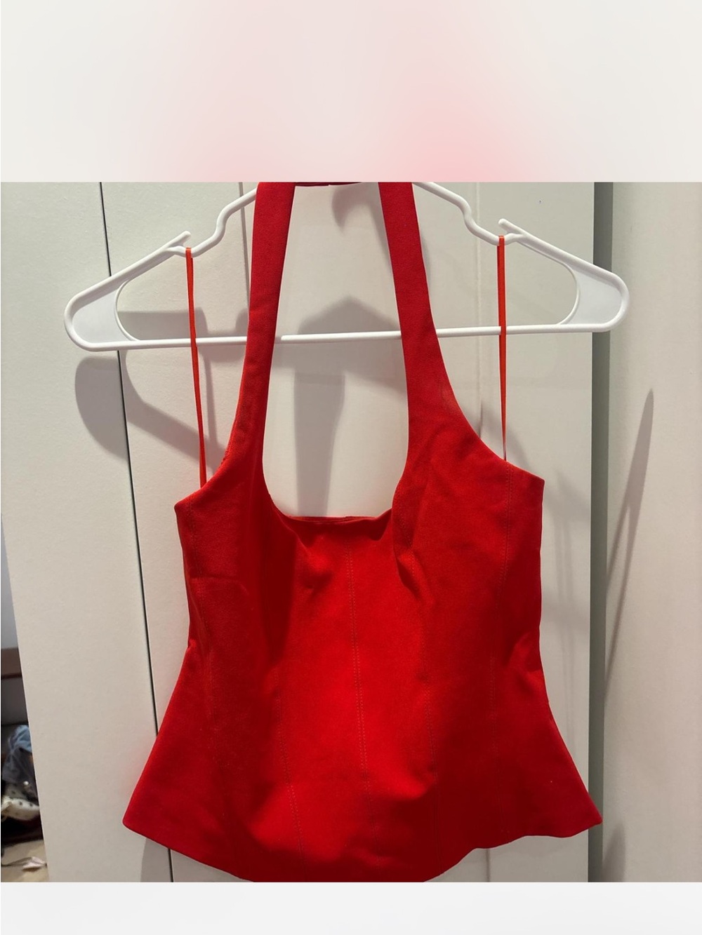 Red Halter Top